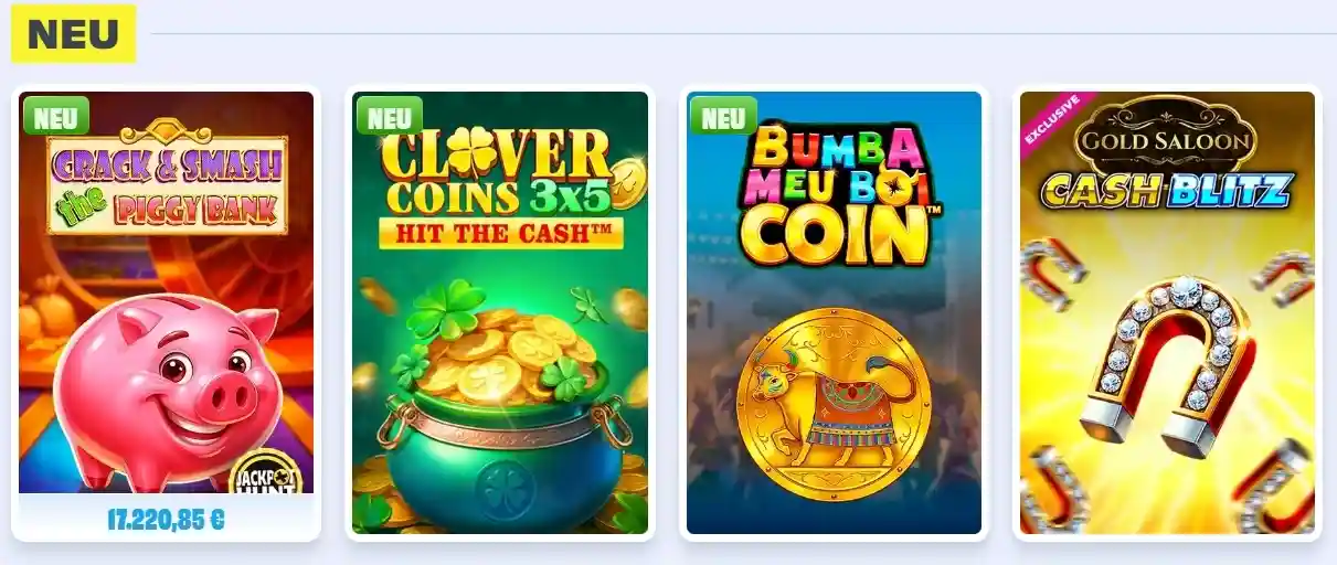 Neue Spiele bei OnlySpins Casino